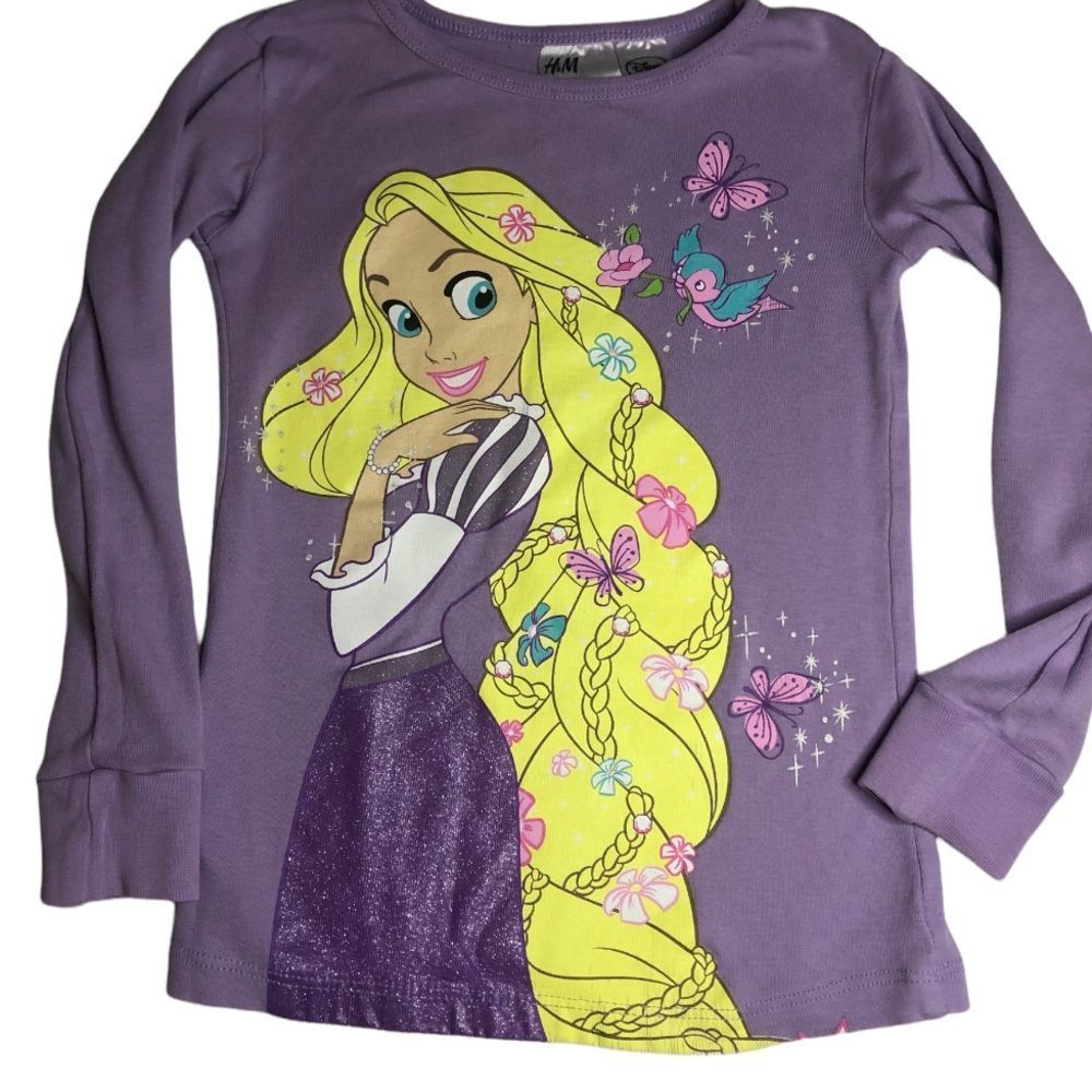 H&M Disney princess pijama shirt size4Y